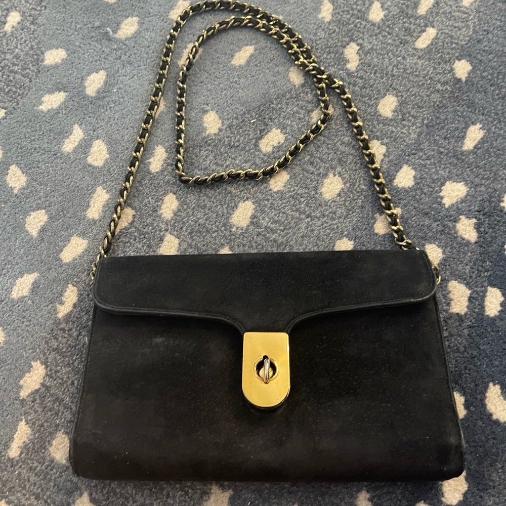 Vintage suede purse